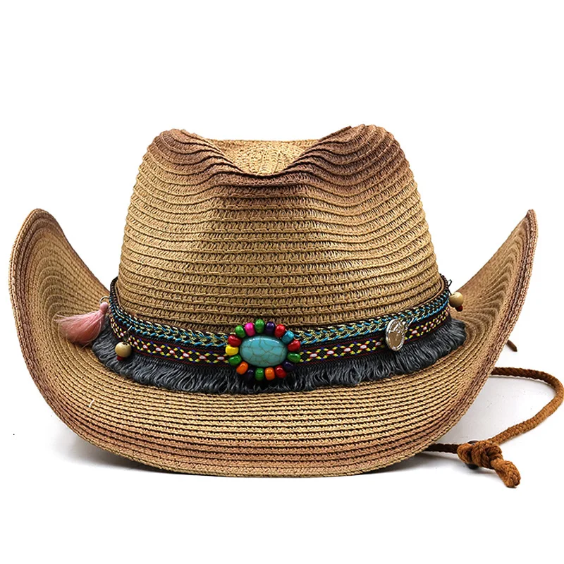 High Quality Straw Hat Bulk Straw Western Style Jazz Cowboy Cowgirl Hat - Buy Cowboy Hat,Cowboy Hat Straw,Cowgirl Hat Product on