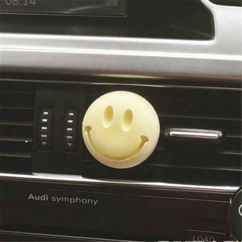 Smile Face Shaped Decorative Essential Oil Fragrance Diffuser Scented Ceramic Aroma Stone