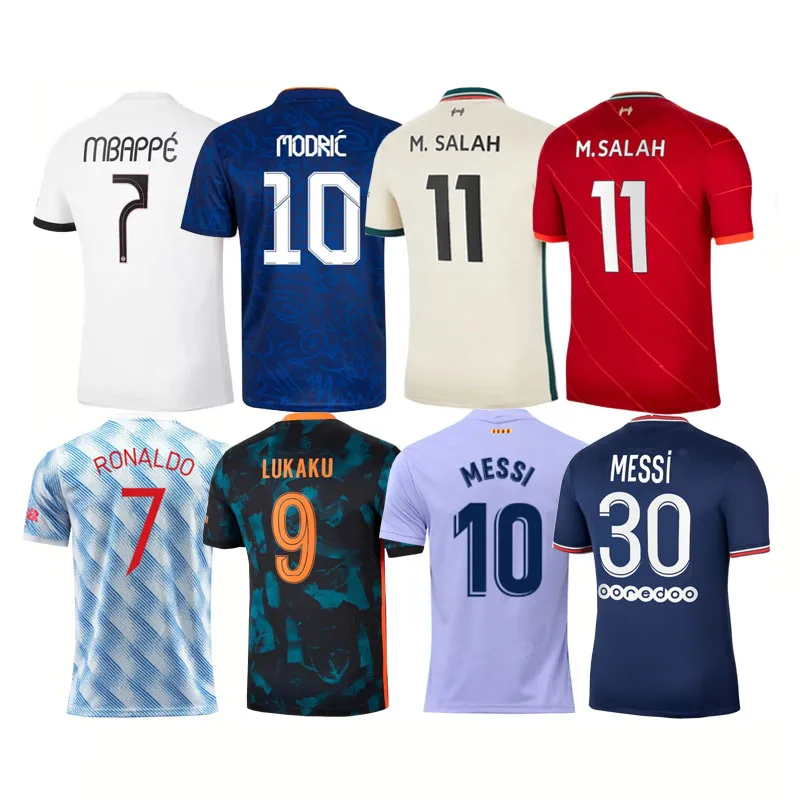OEM/ODM 21-22 high quality soccer jersey tailandia custom football jersey soccer uniform