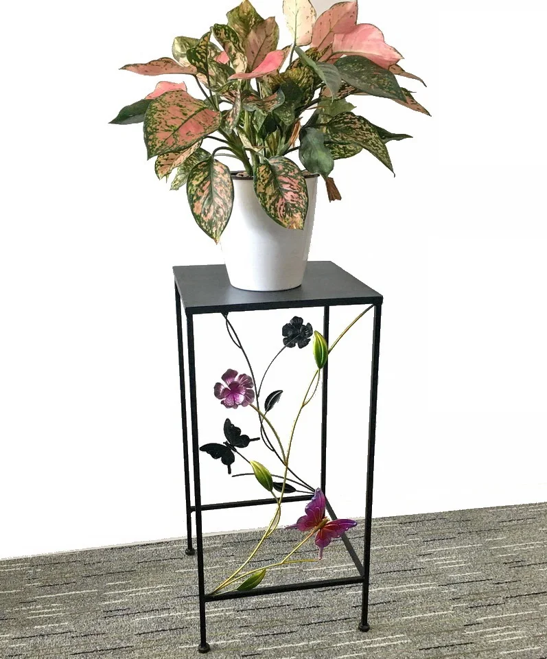 outdoor garden bicycle metal Iron Flower Pot Stand