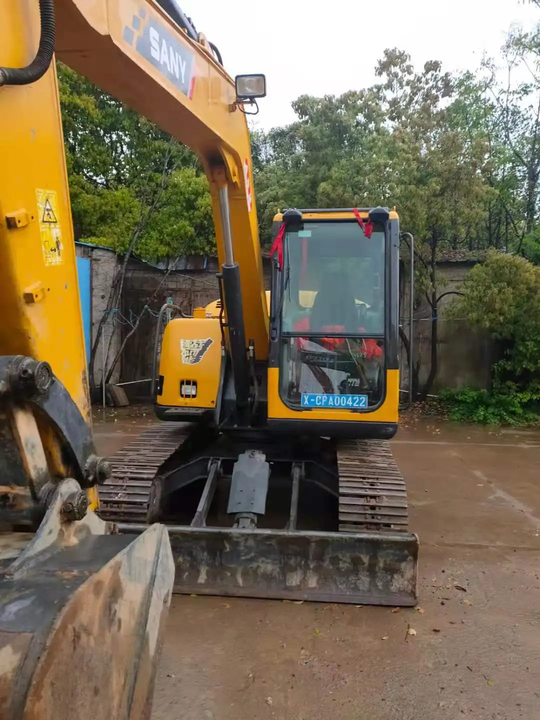 top sale sany SY75C SY75 SY60 SY55 mini excavator for promotion sale in good working condition low noise cab
