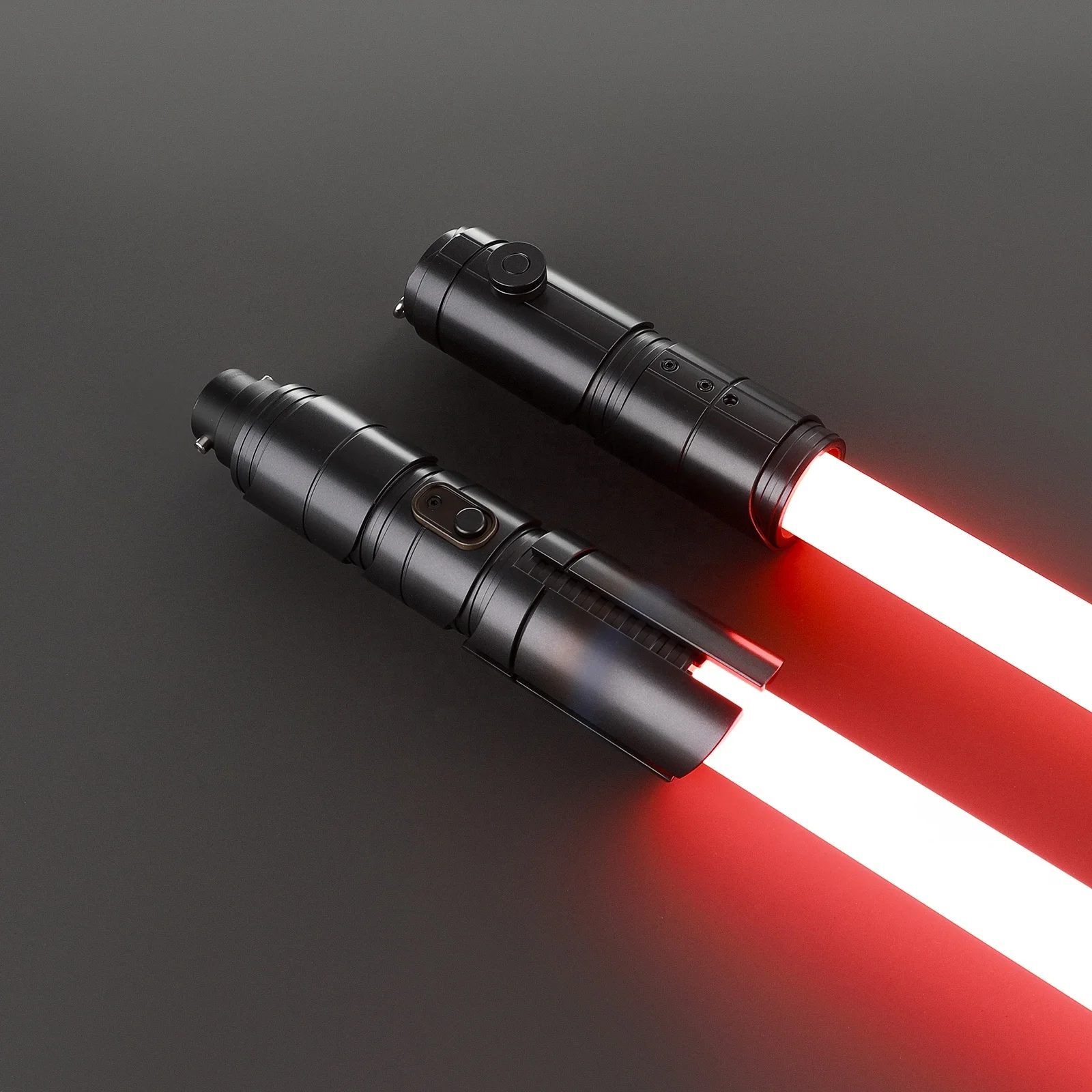 LGT Saberstudio Qimir The Stranger Smooth Swing LED Sword Metal Hilt Heavy Dueling Lightsaber Infinite Color Change for Cosplay