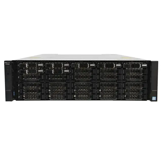 DELL E M C SC SERIES SC5020 STORAGE ARRAY 3U E5-2630 v3 2.4GHz 8 cores 30 x 2.5 drive bays