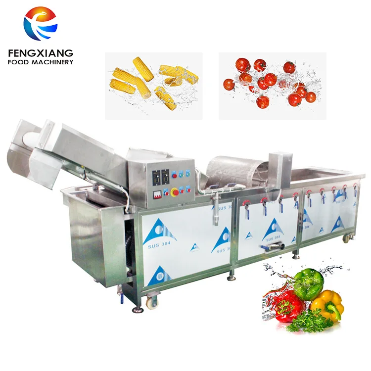 WA-2000 Vegetable And Fruit Washing Machine Bubble Cleaning Machine For Cabbage Lettuce Pepper Washer