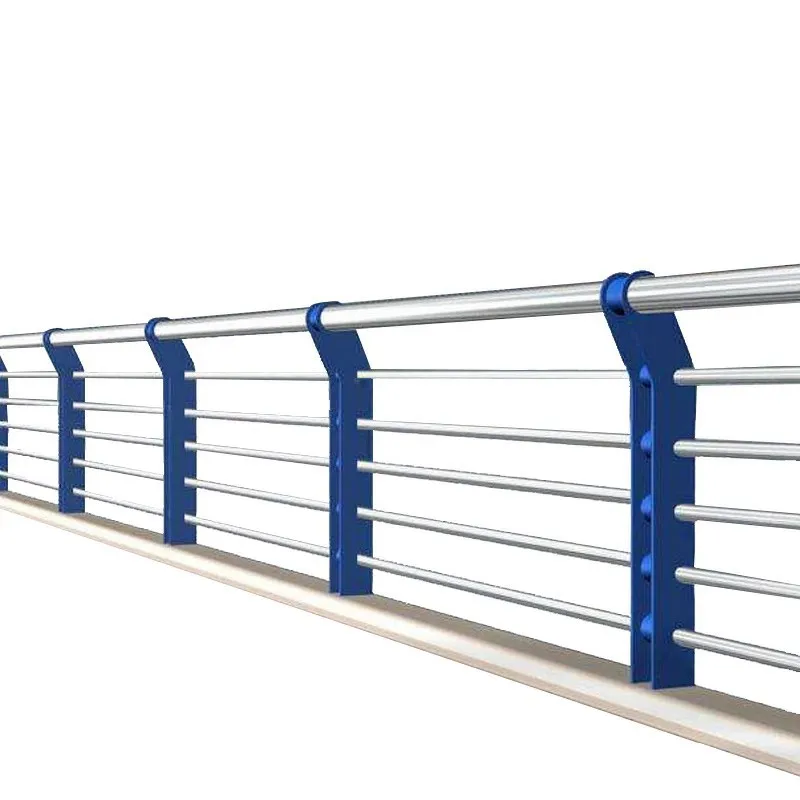 China Hot Dipped Galvanized Pedestrian And Walkway Stainless Steel Bridge Railing/guardrail For Pedestrian Walkways, Bridges