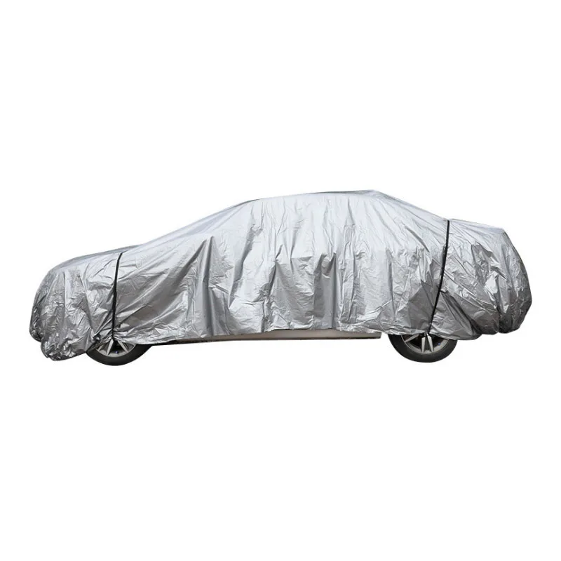 
PEVA Car Cover SUV Sedan Silver Outdoor Anti-UV Sun Rain Snow Protector Sun Shade Waterproof Auto Accessories Car Cover 