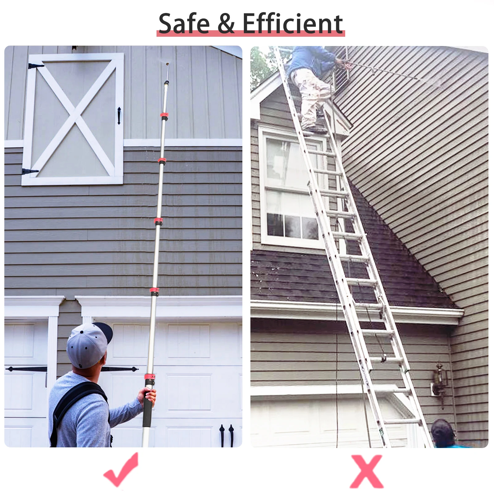 4000 PSI Car Wash Foam Gun High Pressure Snow Foam Lance Jet Car Cleaning Washer Water Sprayer Water Gun Set