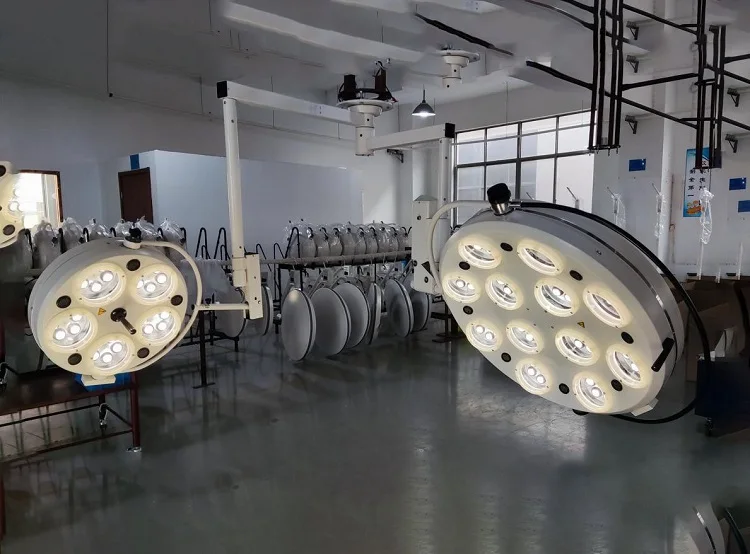 Factory sales directly supply led operation theatre light ceiling-mounted OT medical lamp