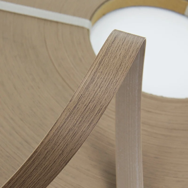 Indoor Decoration Materials PVC Laminate Edge Banding Tape Strips for Fiberboard