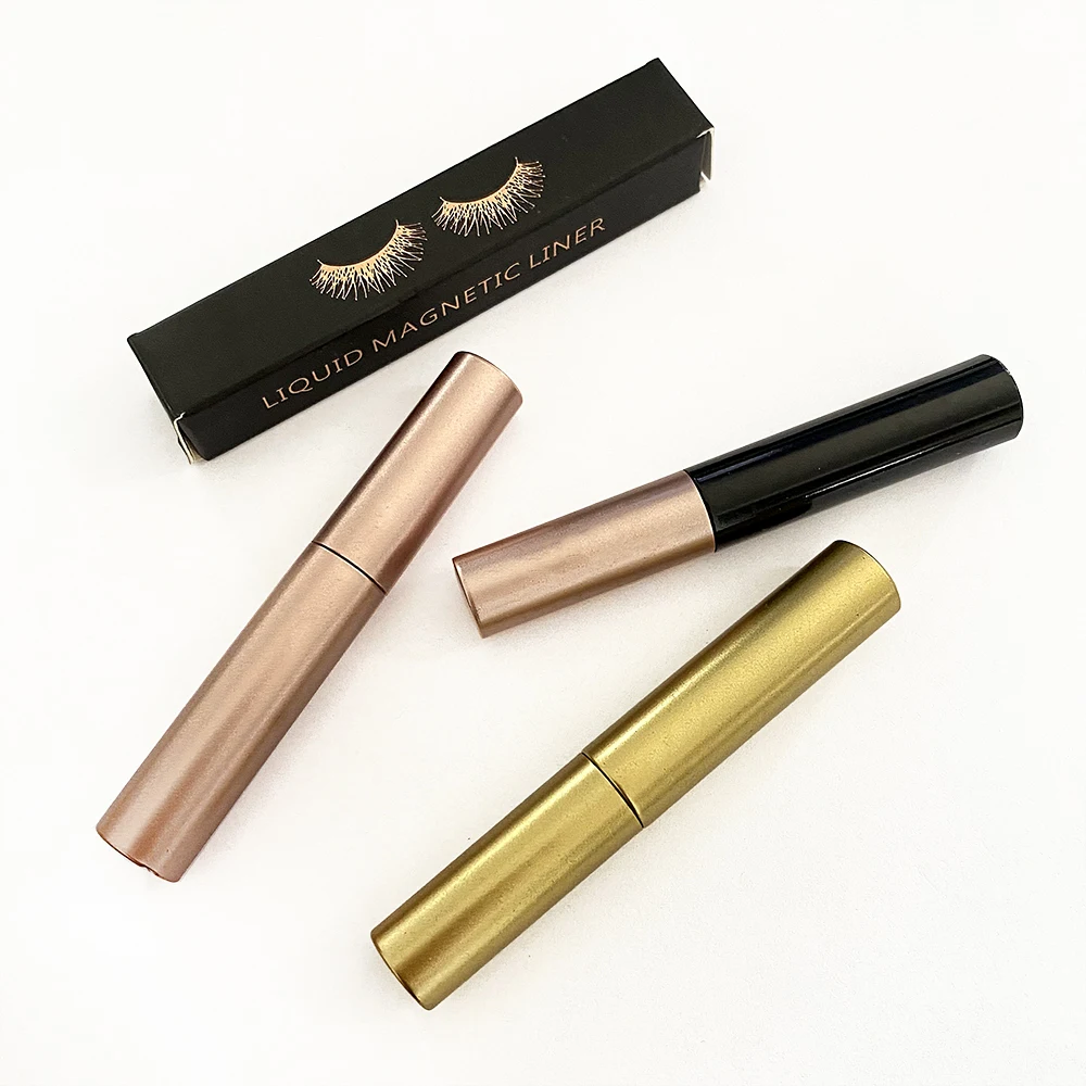 wholesale magnetic false eyelash magetic lashes private label and custom magnetic eyelashes kit with magnets eye lashes eyeliner