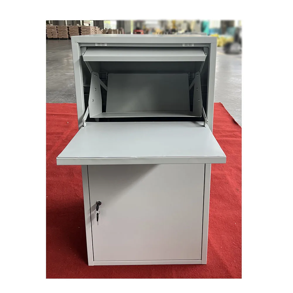 FAS-158  Outside home large package metal letter mail mailbox post wall mount outdoor smart steel parcel delivery drop box