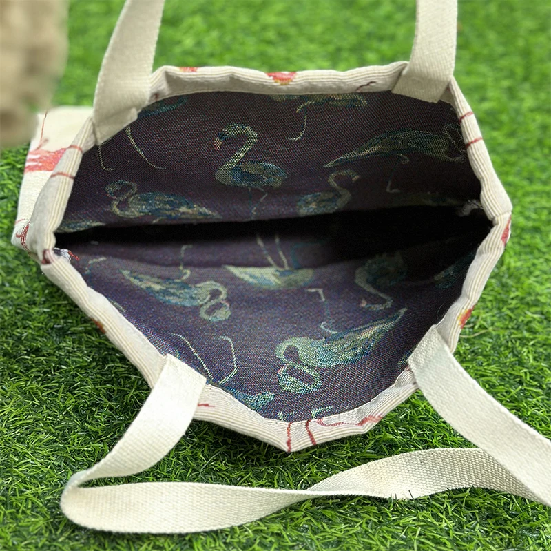 Quick customization  jacquard custom tapestry tote bags with custom printed logo