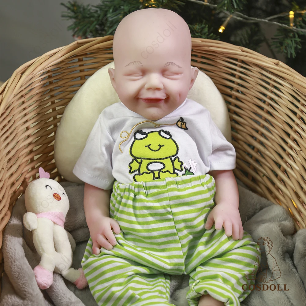 Custom full platinum silicone body real silicone reborn baby dolls popular reborn boy doll