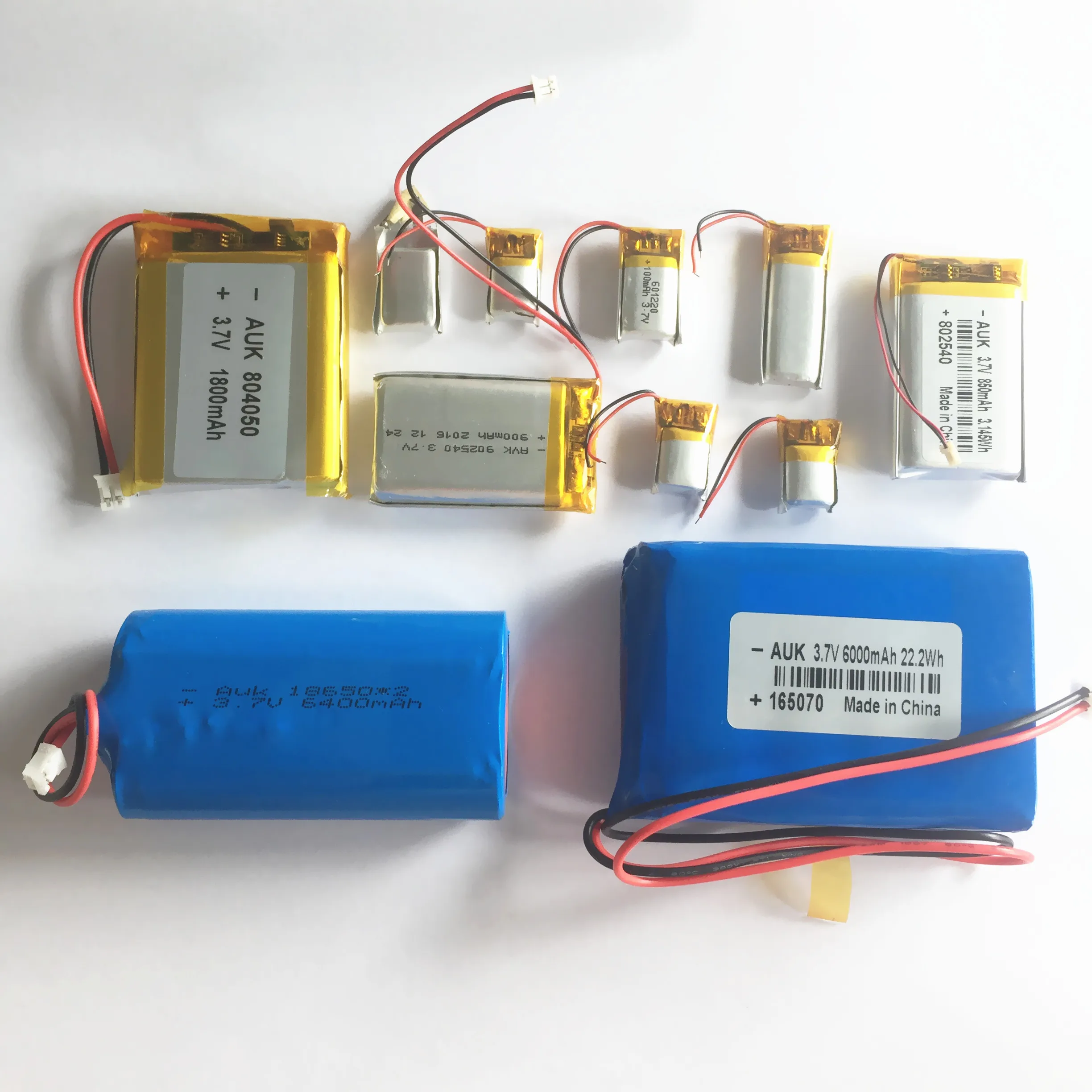 Aukpower литий-полимерный аккумулятор 1.48wh 3 7 v 400 мА/ч lp 432543 503030 450 500 мАч для смарт-часов