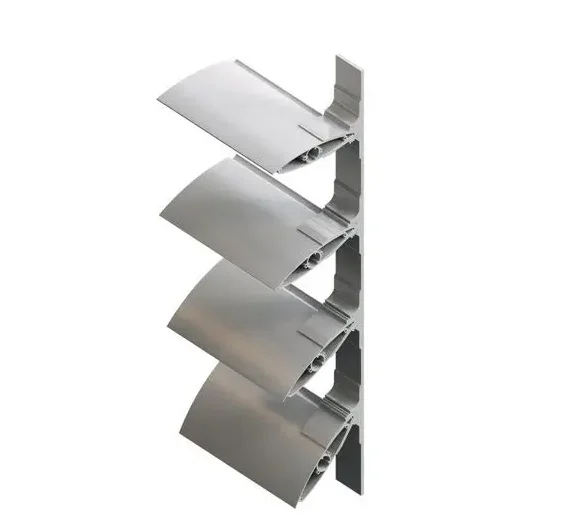 China Factory Custom Size Aluminium Shutters Windows Shutters Aluminium Door Aluminium Louver window
