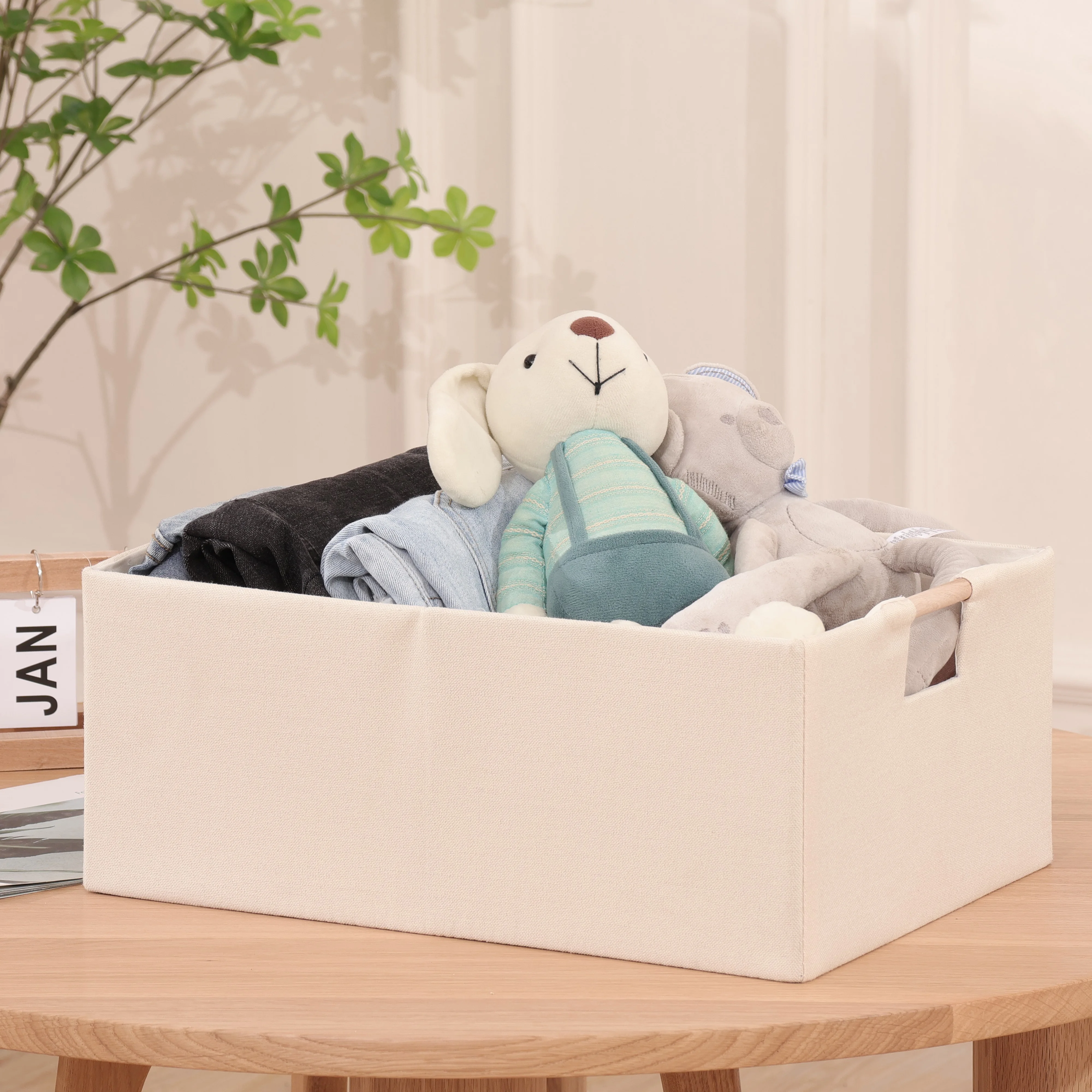 cotton rope basket woven baskets with handle Hot-selling multifunctional storage desktop cosmetics snacks sundries organizer
