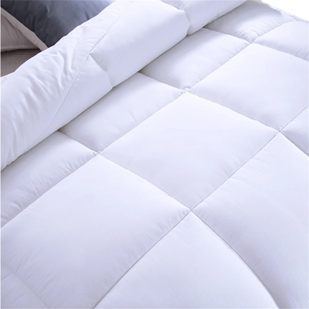 duvet duvet 95% white goose down thickened winter duvet eiderdown 80 cotton jacquard double layer solid shell quilt core quilt
