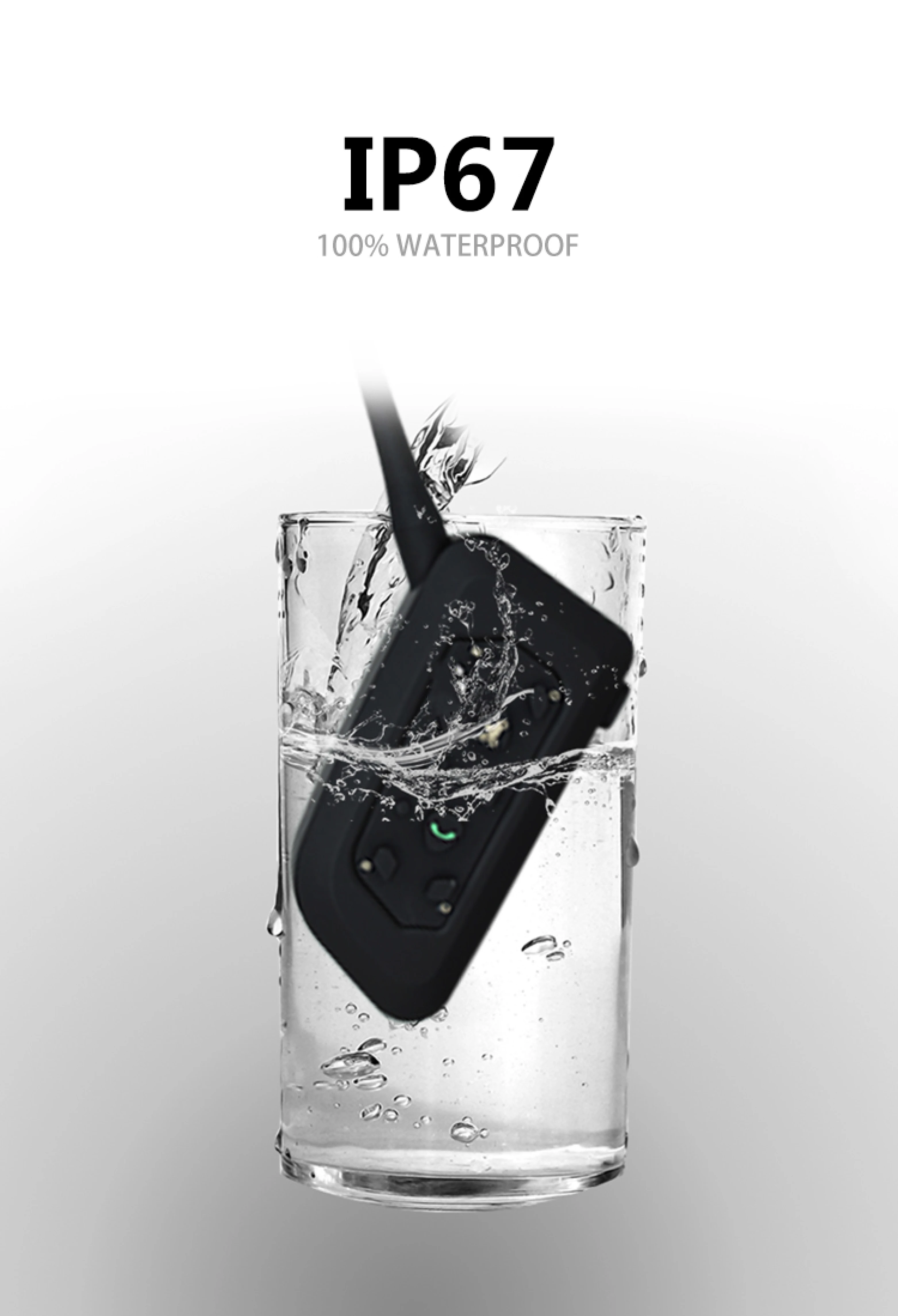 100% Waterproof 6 Riders Helmet Intercom V6-Plus BT5.0 Motorcycle Intercom for Motorcycle Accessories