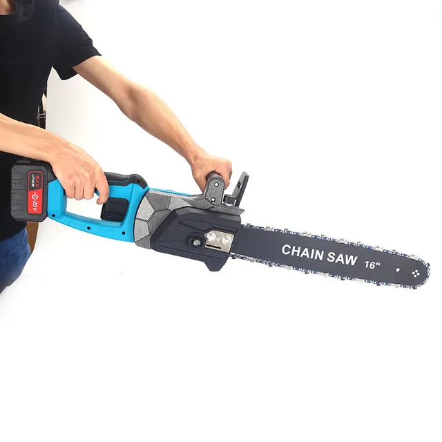 Wellerman New Hand Electric Chainsaw Battery Mini Tree Cutting Chain Saw Cordless Chainsaw Chain