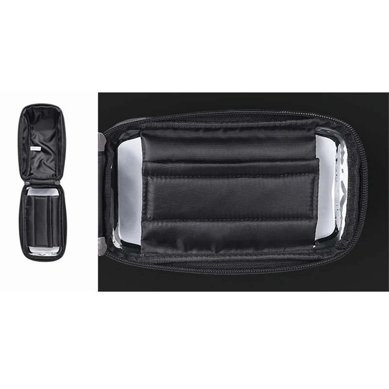 
New Design Chinese Element Waterproof Cycling Phone Bag Frame Handlebar Bag With 6 Inch Screen For Bike Bicycle Bag Phone 