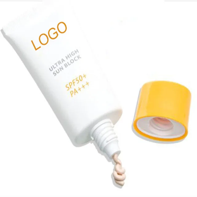 Natural Private Label Face Skin Care Whitening Sunblock Sun Screen Lotion Sunscreen Cream