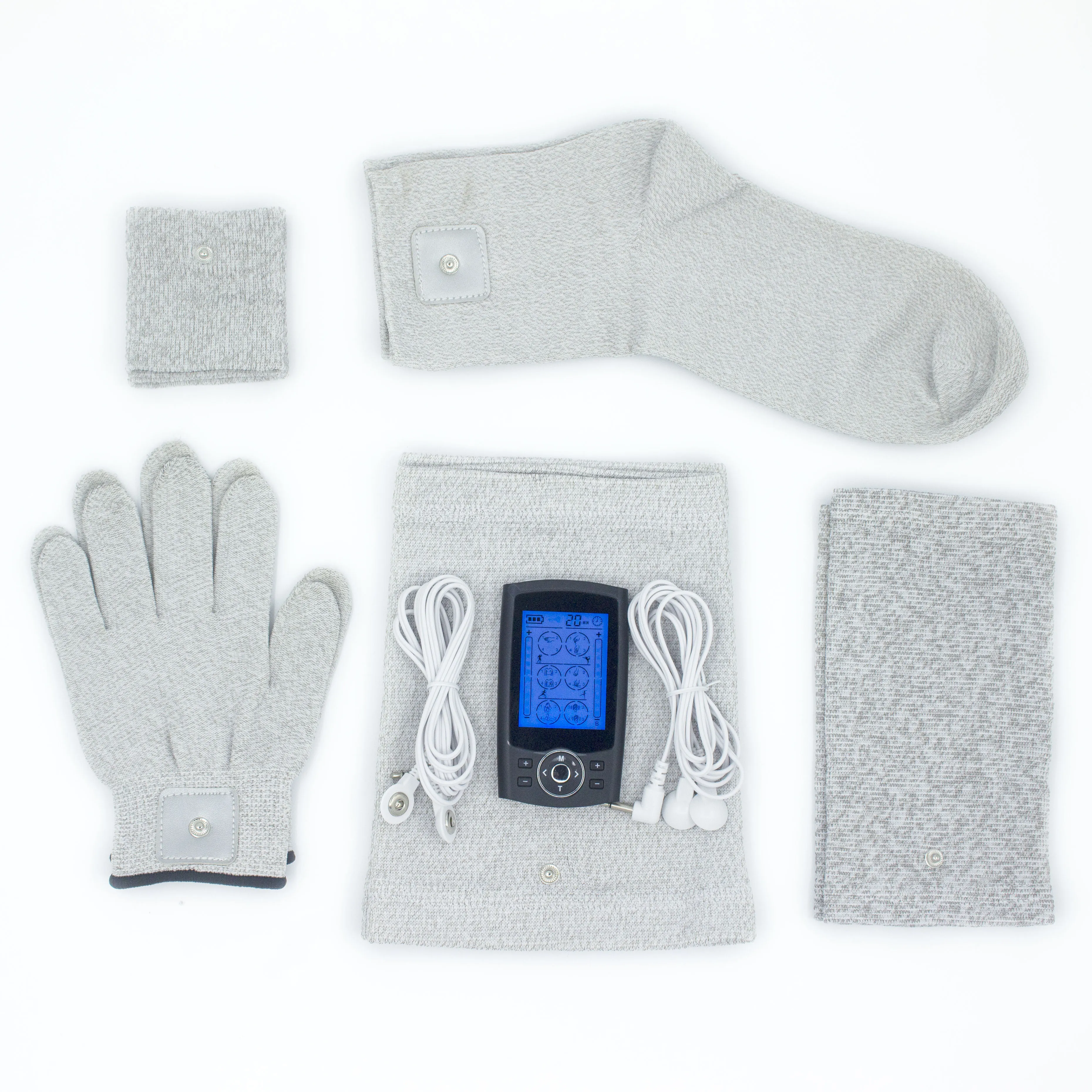 Body massager tens conductive unit heating glove for hand pain relief Physical Therapy
