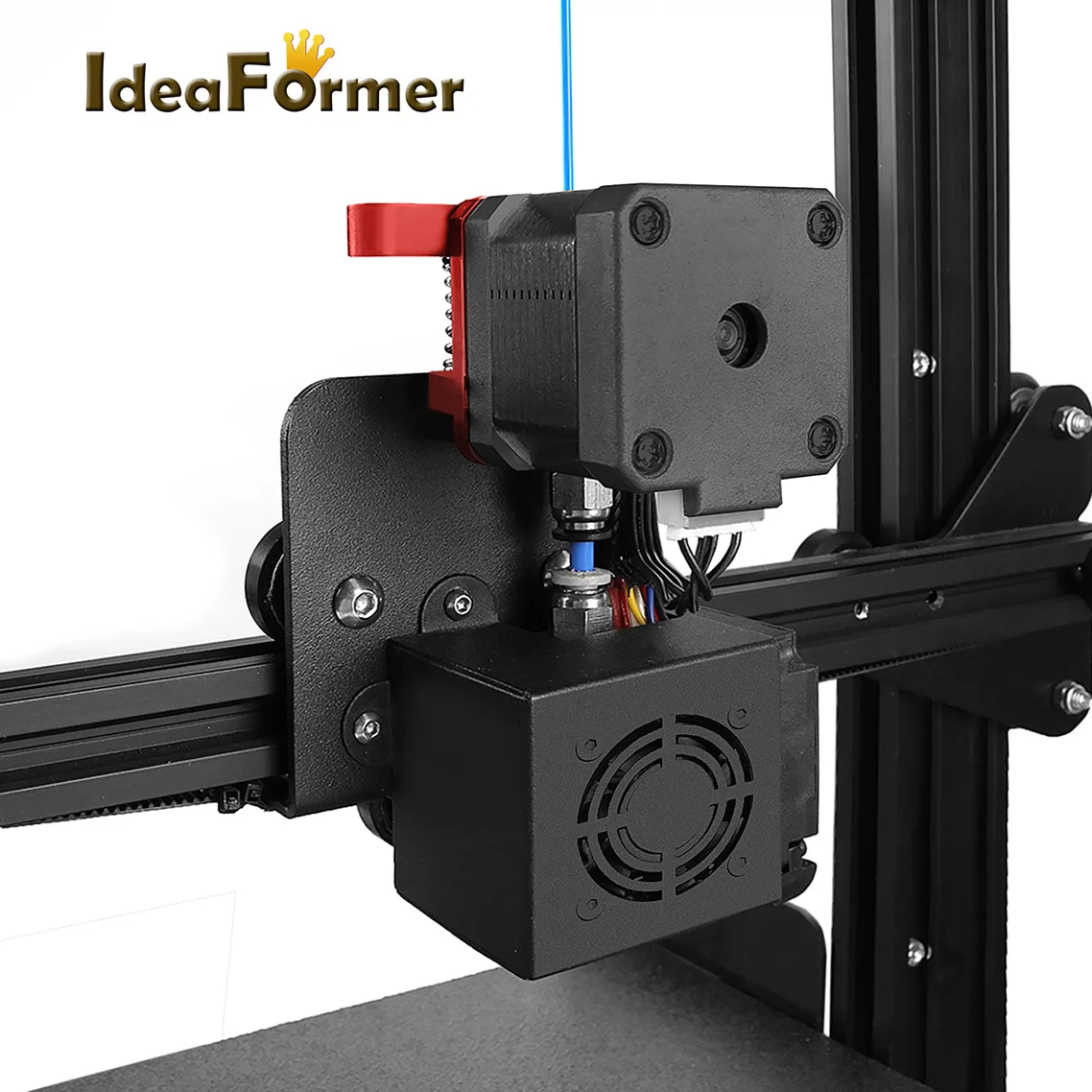 1 Set 12V/24V Upgraded Short-Range Extruder Drive Feeder Replacement Kit For Creality 3D CR10 Ender-3 Ender-5 Printer Extruder
