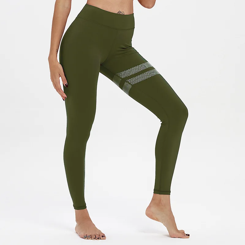 
in stock clothing vendor seemless sets flared yoga pants gym sports wear 