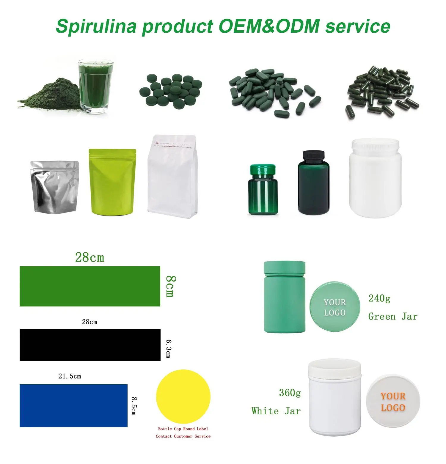 SPIRULINA tablets dietary supplement in tablets Natural protein and chlorophyll for lipid metabolism improvement OEM