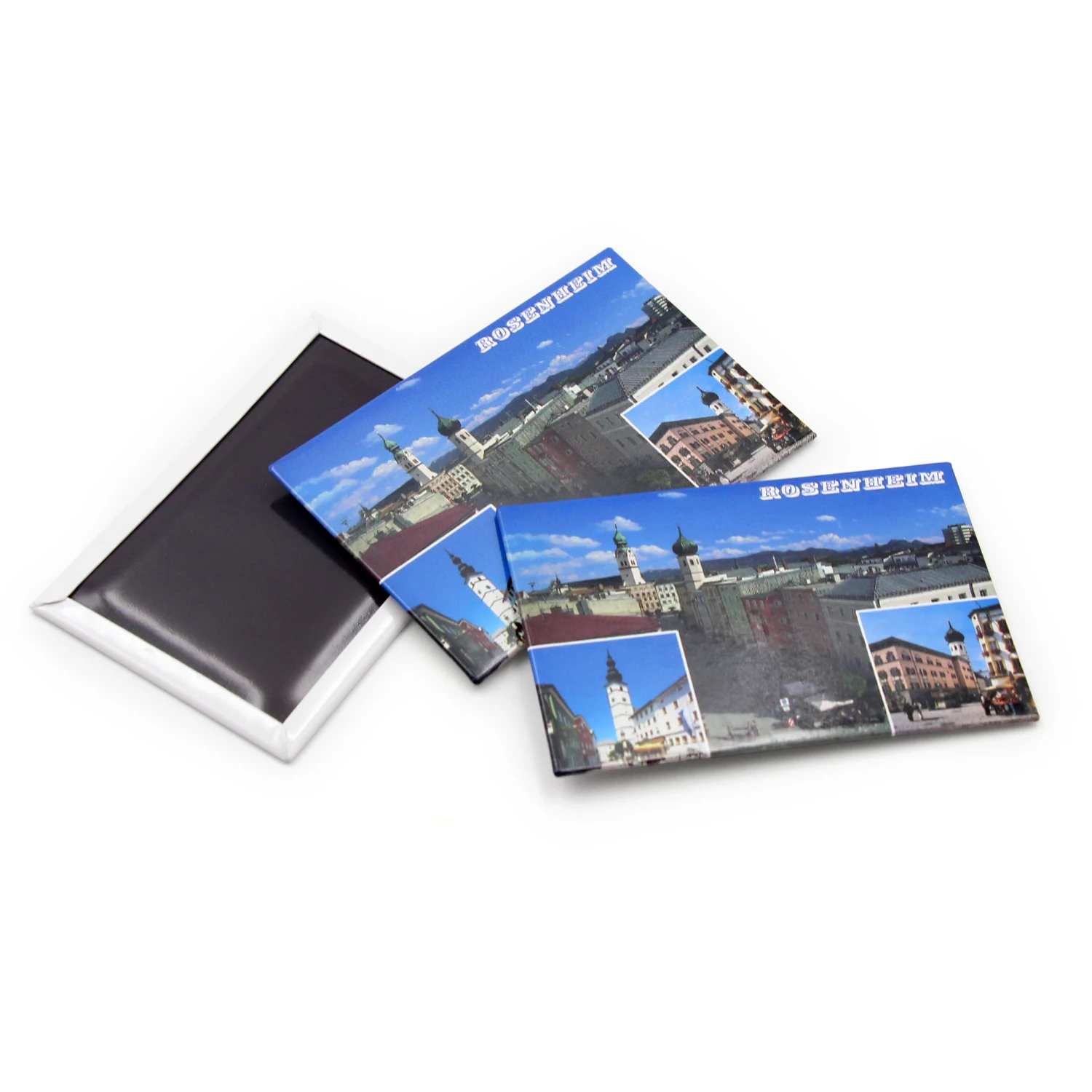 Popular Gifts Custom Fridge Magnet Tin Plate Tourist Souvenir Tinplate Fridge Magnet