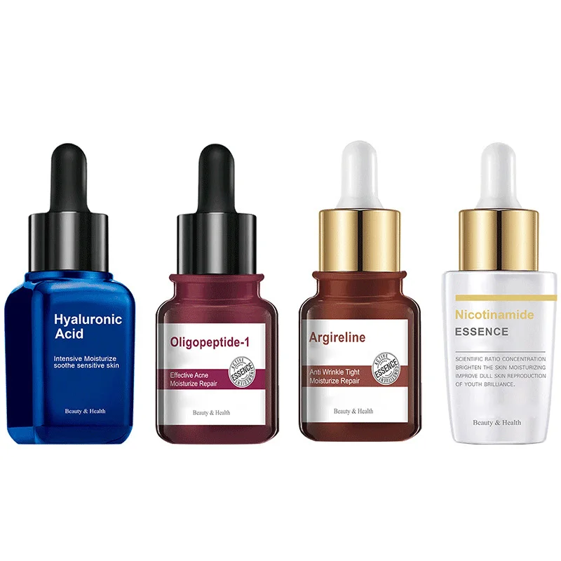 OEM/ODM Free Sample Private Label Customized Ampule Concentrate Hyaluronic Acid Collagen Up Repair Hydrating Moisturizing Serums