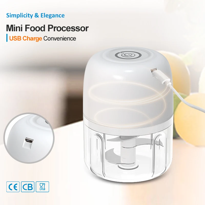 Mini Electric Blender Chopper Kitchen Vegetable Chopper Baby Food Processor