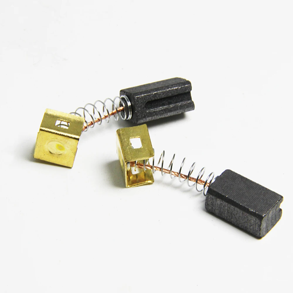 TASP 596071-00 Carbon Brushes 7.9 x 6.4 x 12.5 mm for Angle Grinders CD105 CD110 CD115 Motor Power Tool Spare Parts