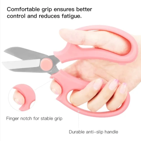 Multi-function Stainless Steel Non-slip And Labor-saving Manual Flower Scissors Gardening Scissors Pruning Scissors