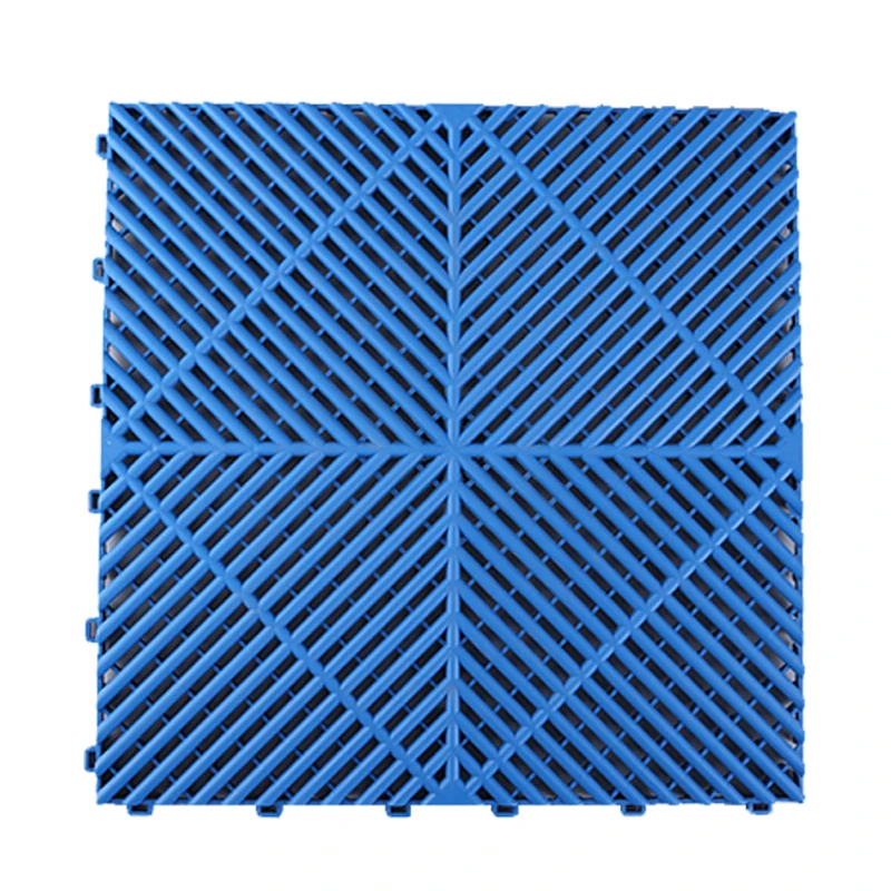 interlocking plastic vinyl pvc garage flooring tiles slab rib garage floor