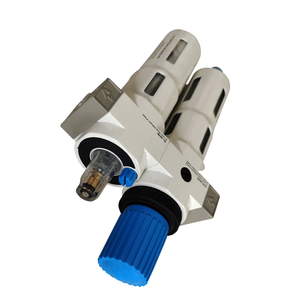 
OU Series Pneumatic Air Filter Regulator Lubricator Combination FRL Pneumatic Air Filter Combination 