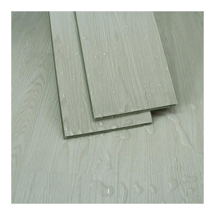 
UV Coating Indoor Wood Grain Sheet PVC Vinyl Plastic Interlocking Flooring 