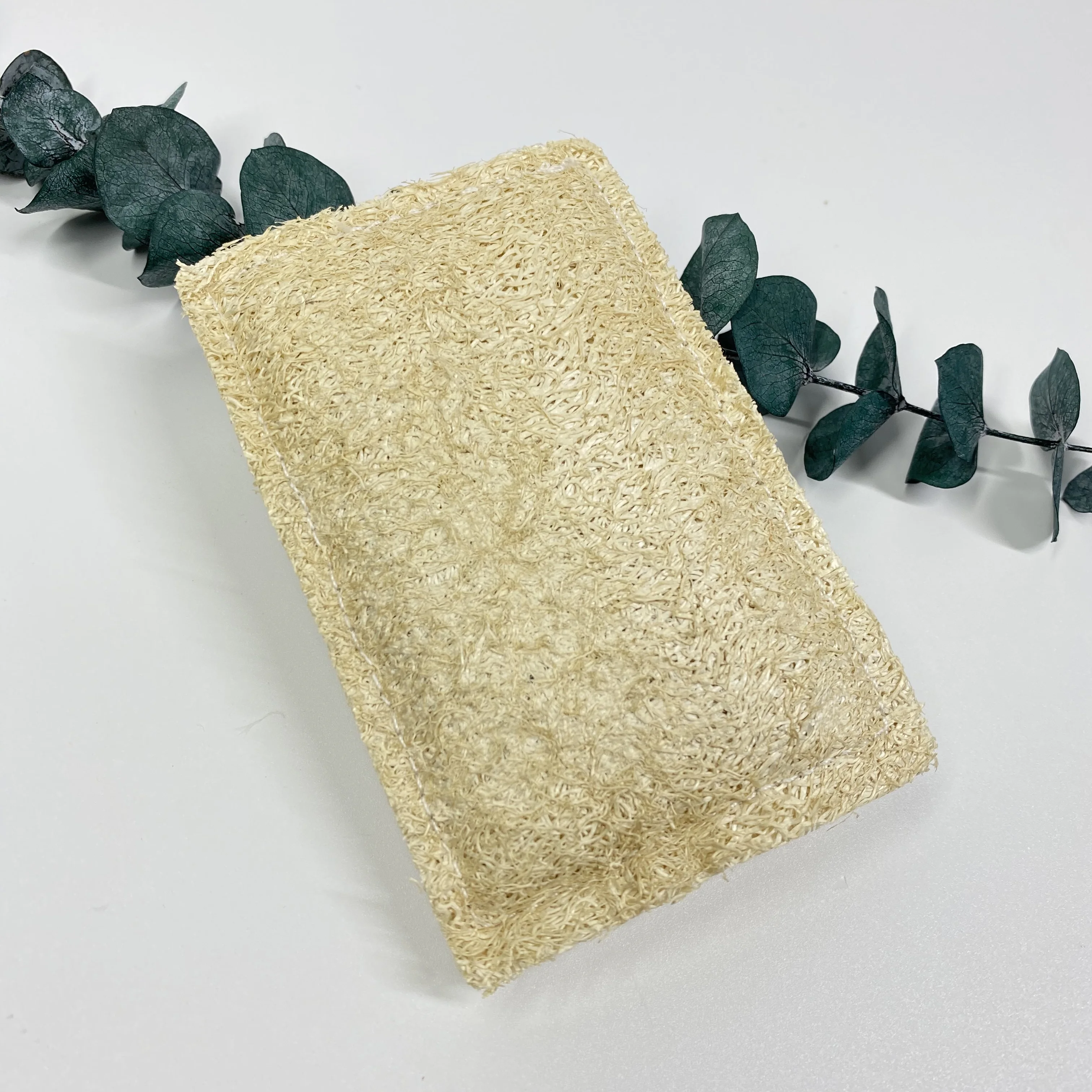 Zero Waste Eco-friendly Natural Cleaning Dishes Sponge Kitchen Scrubber Loofah Cellulose Sponge