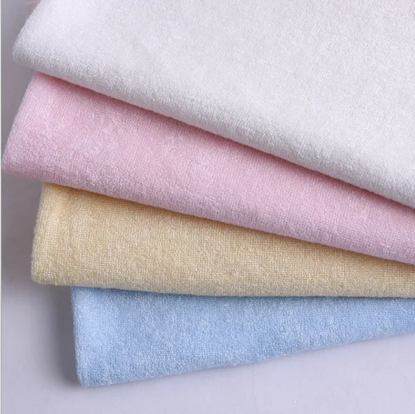 Factory Wholesale White 170gsm 100%Cotton Waterproof Terry Towel Fabric