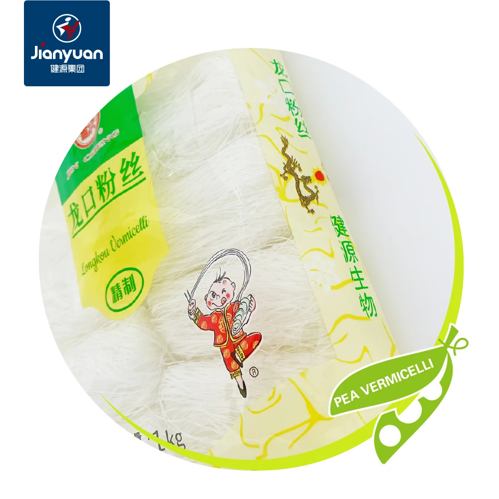 Delicious Healthy Food Chinese Longkou Mung Bean Vermicelli