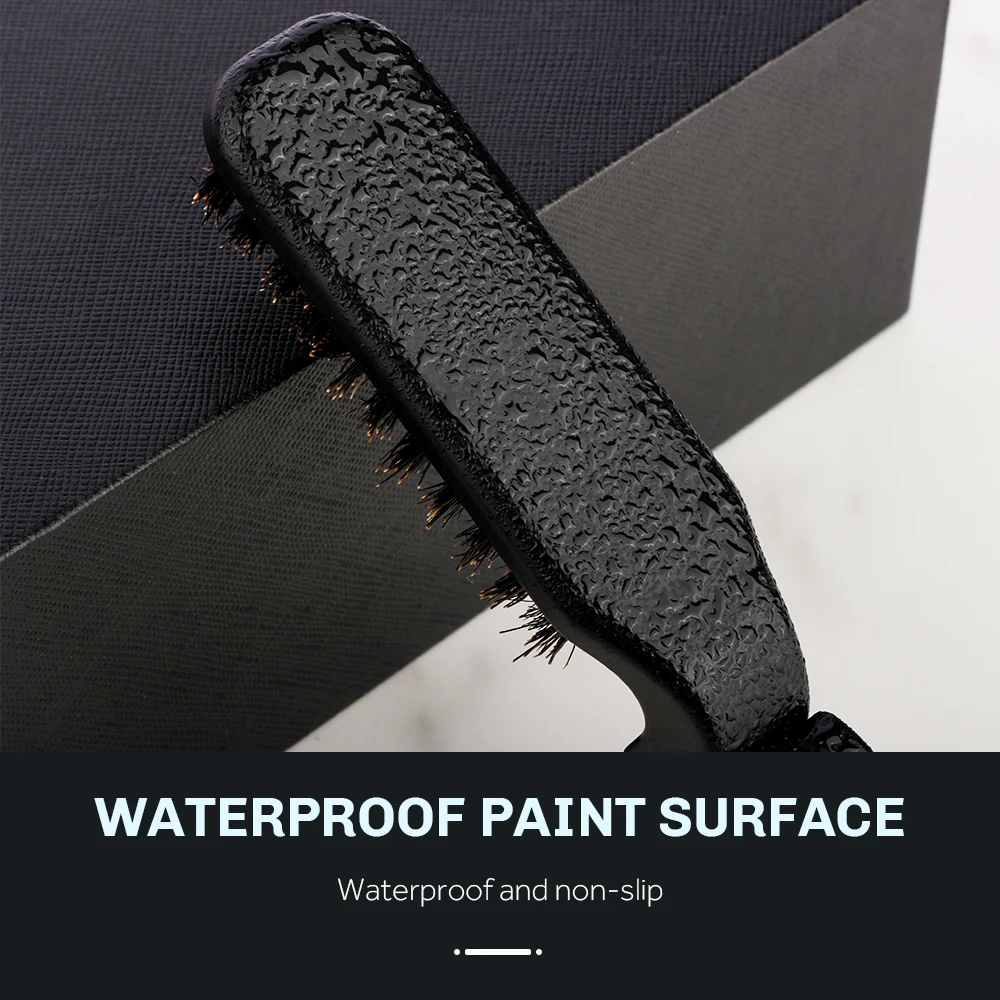 Customized Private Label Beard Comb Wooden Handle Bristle Men Beard Comb Professional Salon