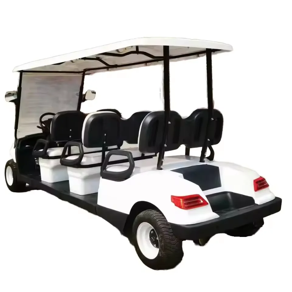 Tong Cai 5kw Motor 48V Electric Utility Vehicle 90km Driving Range 4-2 Seaters 6-Seater Buggy72V Battery Voltage Golf Cart