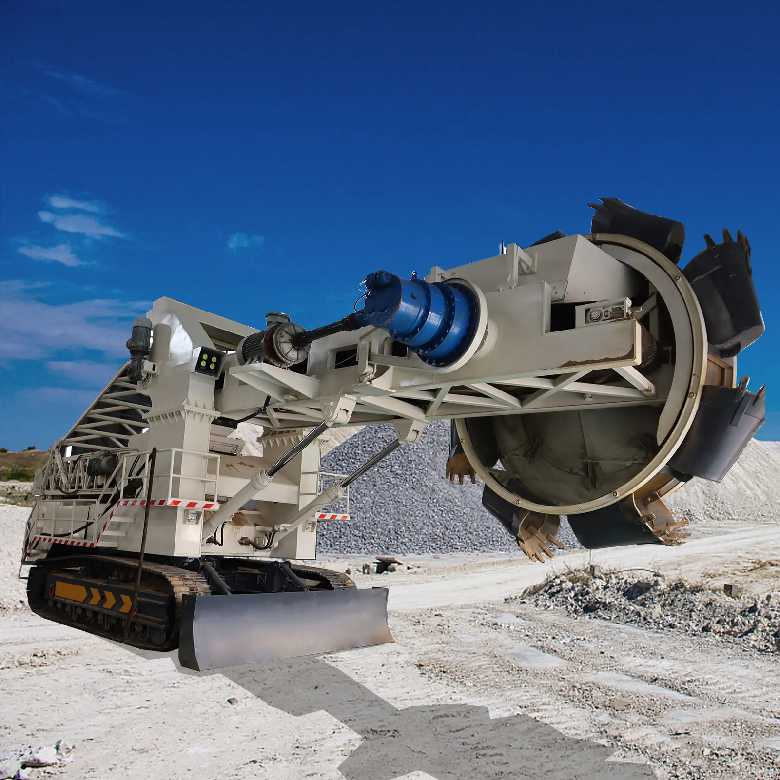High Quality Crawler Bucket Wheel Stacker And Reclaimer With Strong Adaptability Design