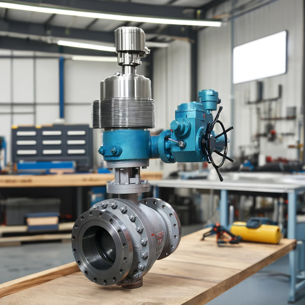 OEM/ODM Cast Steel Float 2 Inch Air Actuated Ball Valve