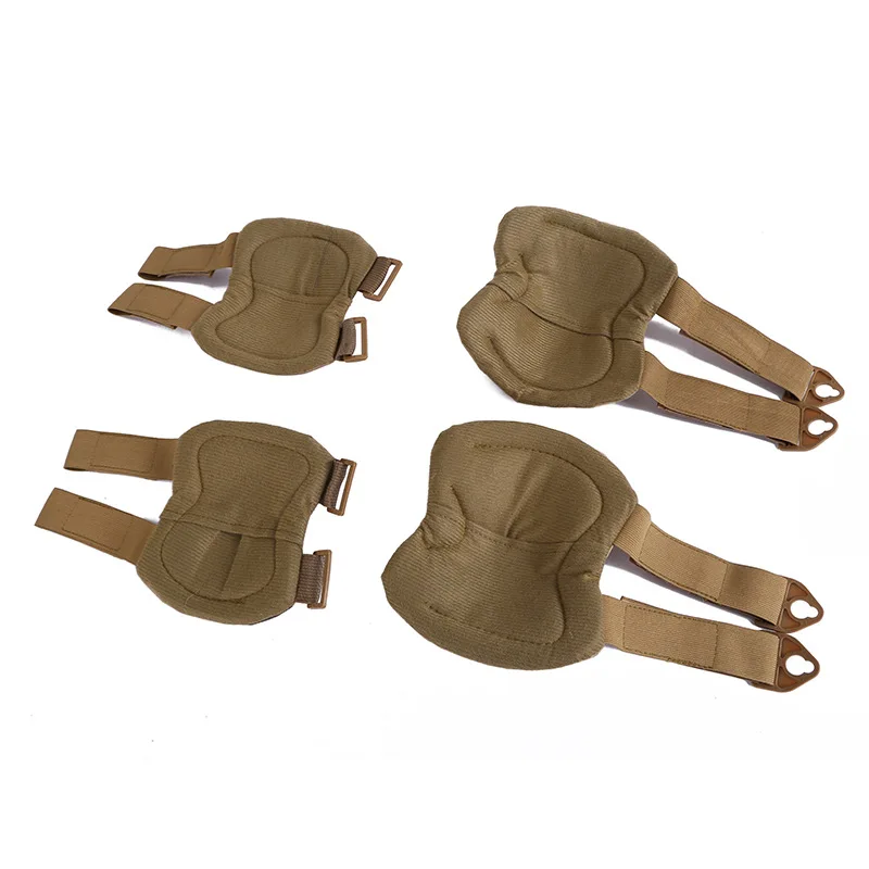 Outdoor Rock Climbing Skiing Game CS Color Knee Elbow Protective Pads