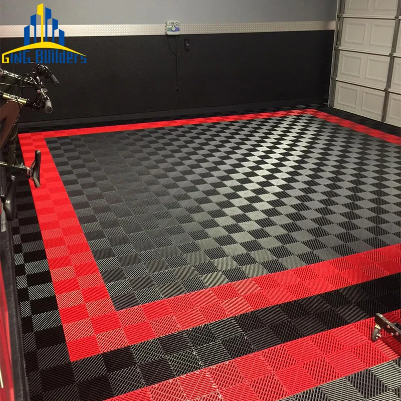 Gingbuilders высокое качество Oem/Odm баскетбольная площадка натурального цвета; Dri Дек розовый 4 см крышка для защиты от пыли анти-скольжения пола гаража