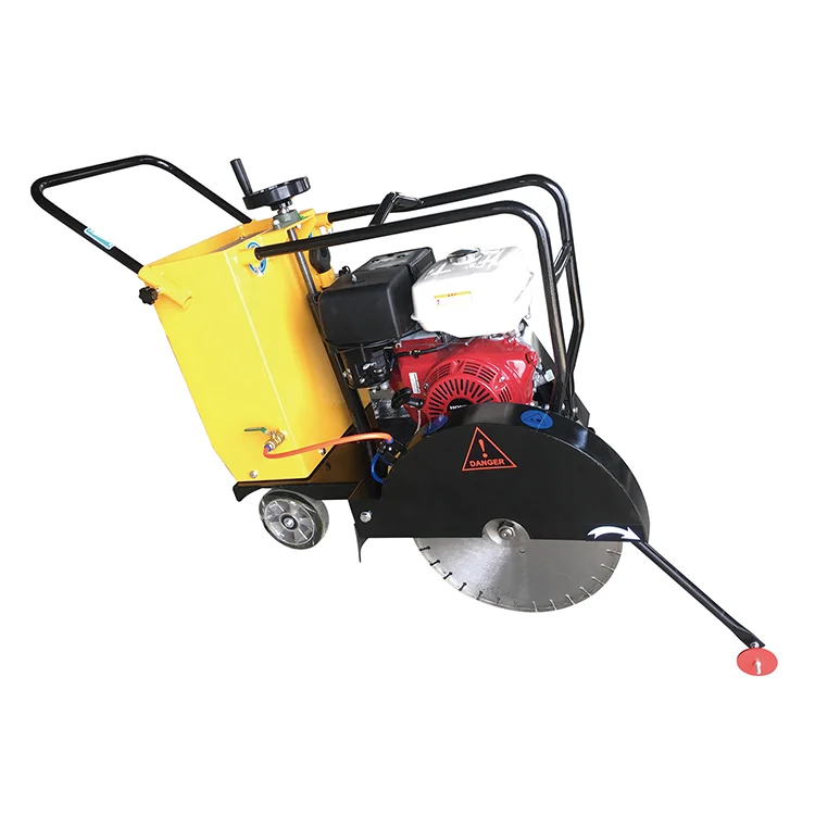 180mm depth asphalt road concrete cutter saw machine gasoline road cutting diesel engine concrete cutter