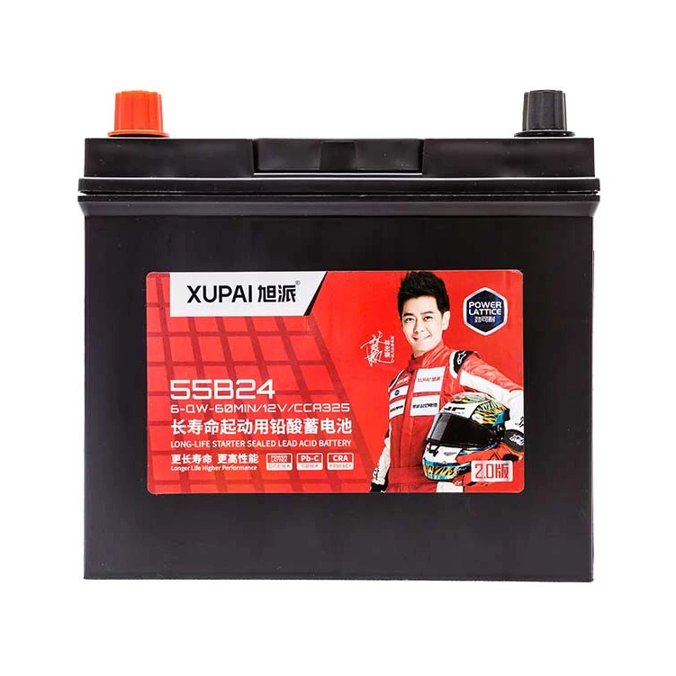 XUPAI 55B24 12V45AH автомобильный аккумулятор