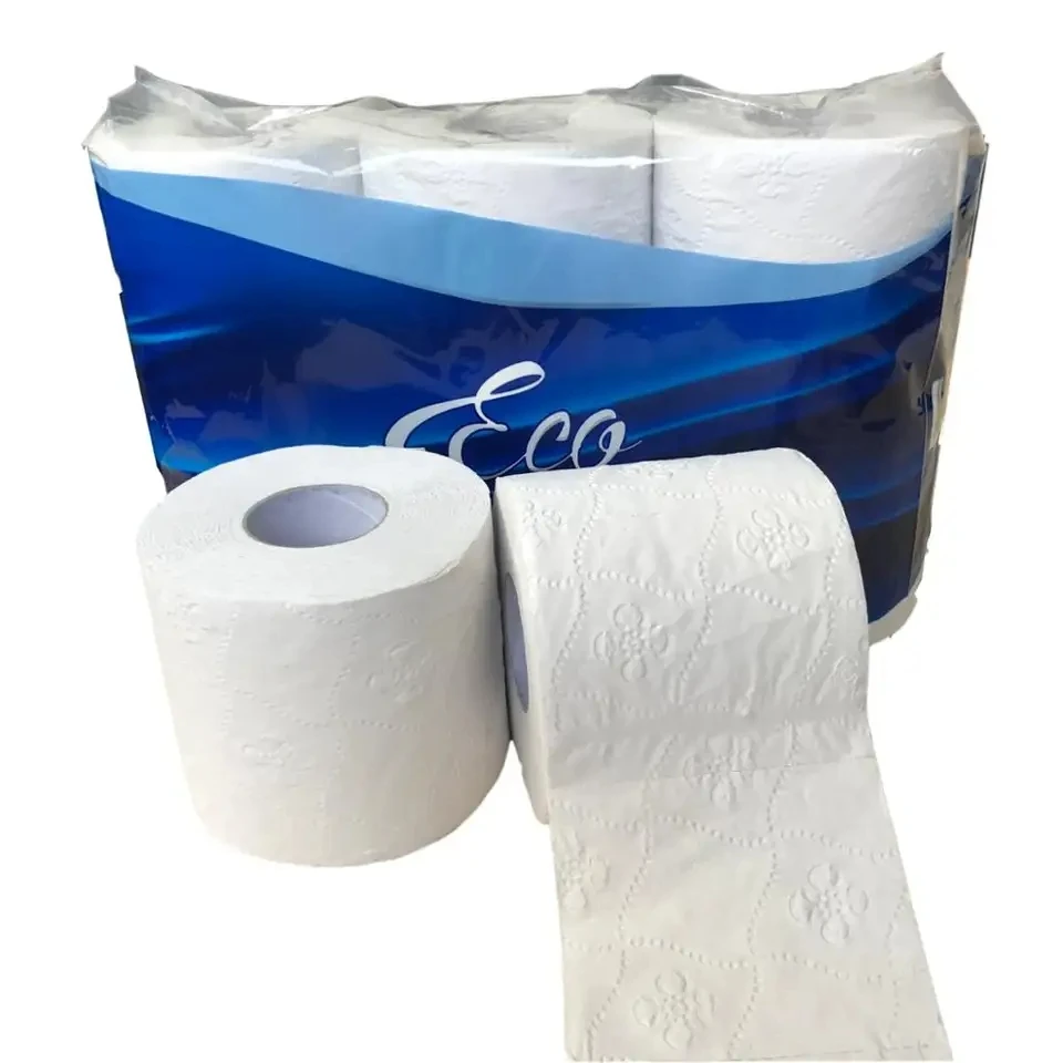 Customized Toilet Tissue Roll Household Tissue Paper Custom Logo Tissue Paper Roll
