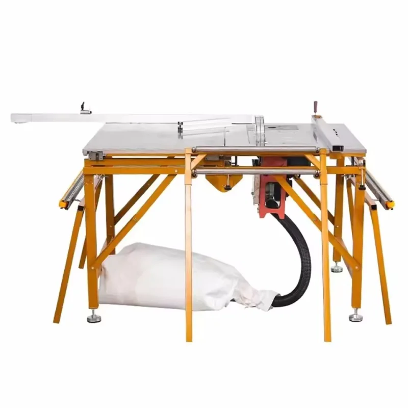 WJ80 Commercial Dust Free Mother Saw Lift Table Saw Multi Functional Bench Woodworking foldable sliding table saw